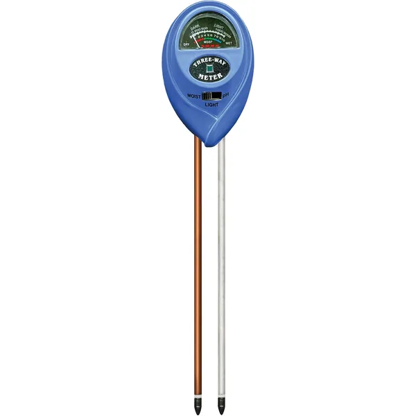 Gardener Select 3-Way Meter Moisture pH Light