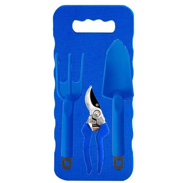 Gardener Select 4pc Garden Tools Set - Kneeling Pad, Trowel, Cultivator, Bypass Pruner