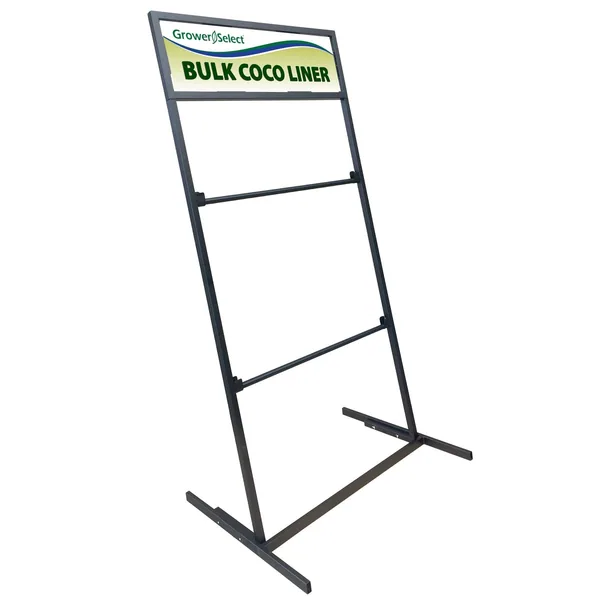 Gardener Select Coco Liner Display Rack with Header Card