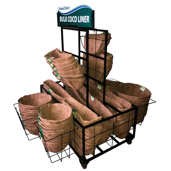 Gardener Select Coco Liner Display Rack (Coco Liners Sold Separately)