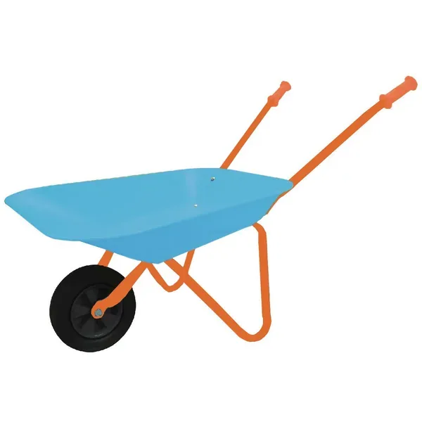 Gardener Select Kids Poly Wheelbarrow with Steel Handle - Image 2