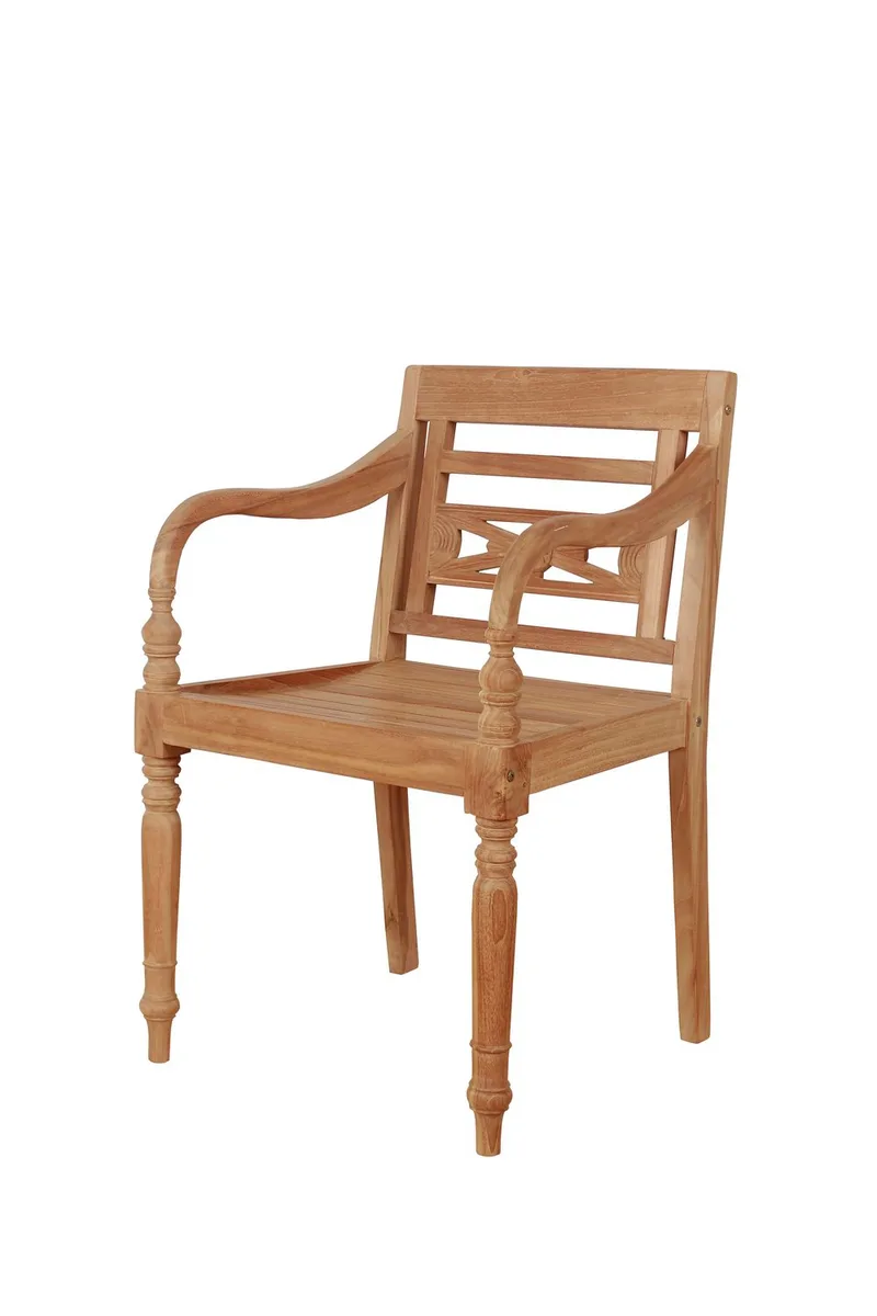 Gardener Select Teak Batavia Chair - Image 2