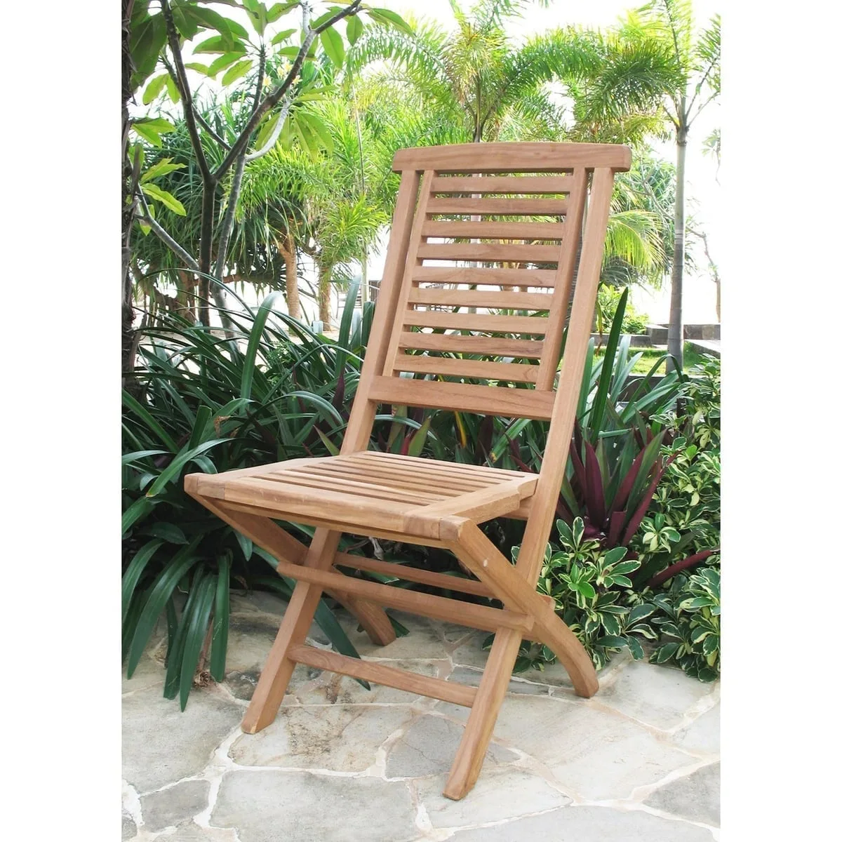 Gardener Select Teak Folding Chairs - Image 2
