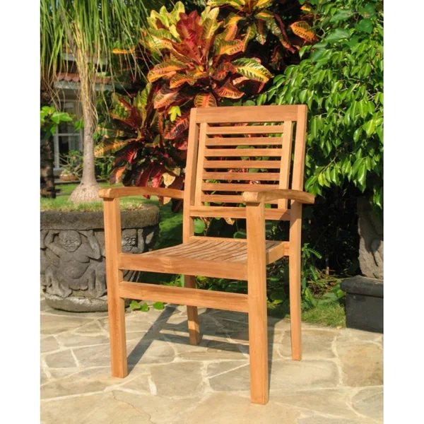 Gardener Select Teak Stacking Chairs
