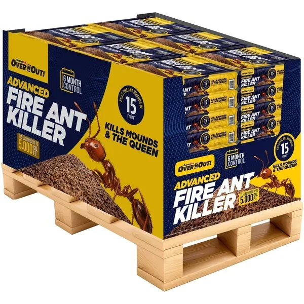 GardenTech 11.5lb Over 'n Out! Advanced Fire Ant Killer Zeta-Cypermethrin Granules (0.2% bifenthrin) - Image 2