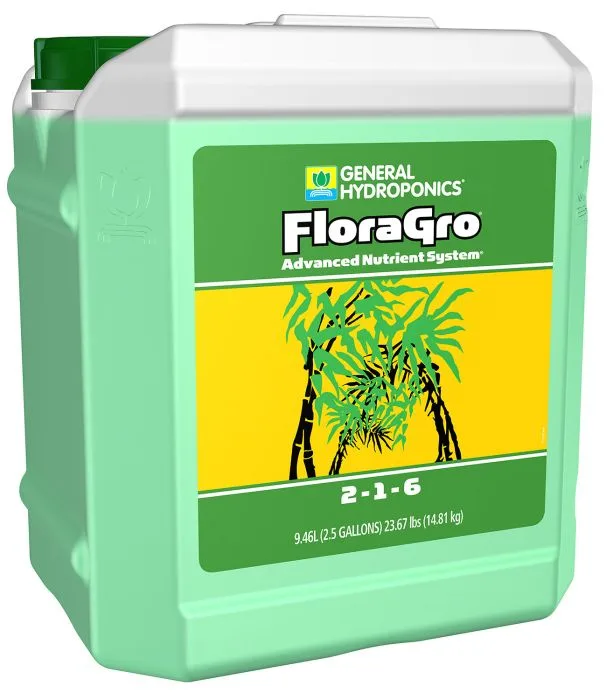 General Hydroponics FloraGro 2.5 Gallon - Image 2