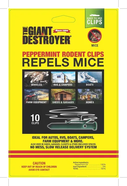 Giant Destroyer 10pk Mice/Rodent Clips