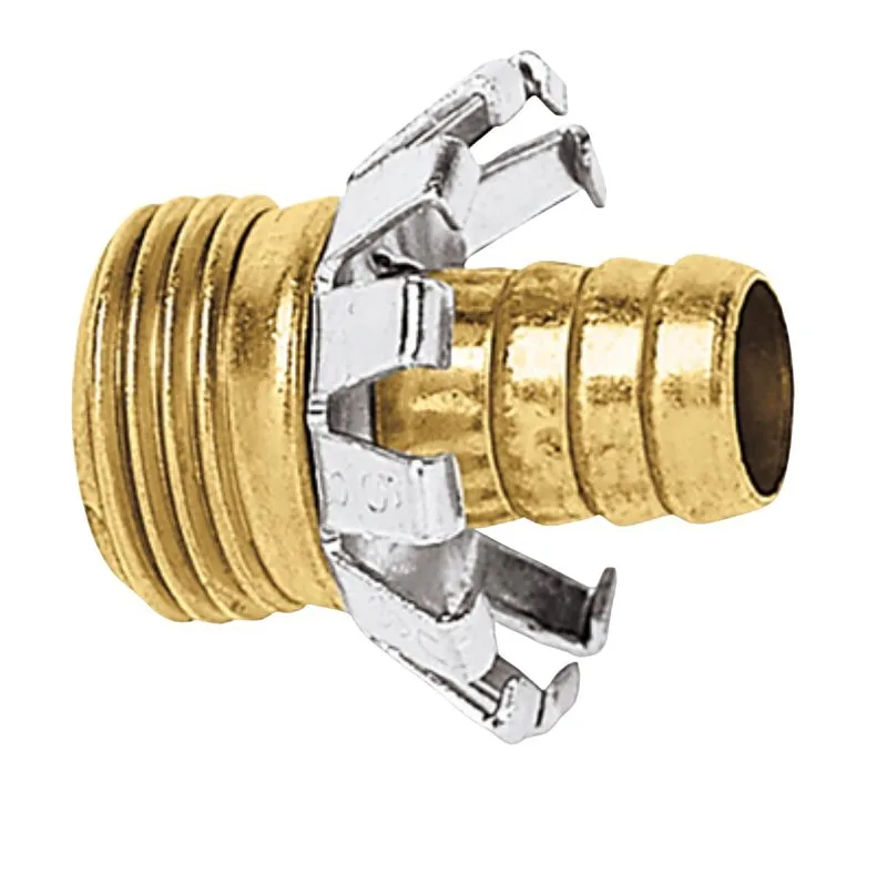 Gilmour Brass Coupling Male Coupling, 5/8" - Image 2
