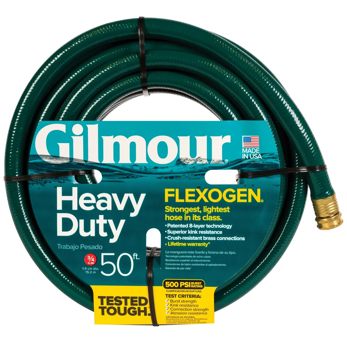 Gilmour Flexogen Heavy Duty Hose 3/4"x50' 500PSI - Image 2