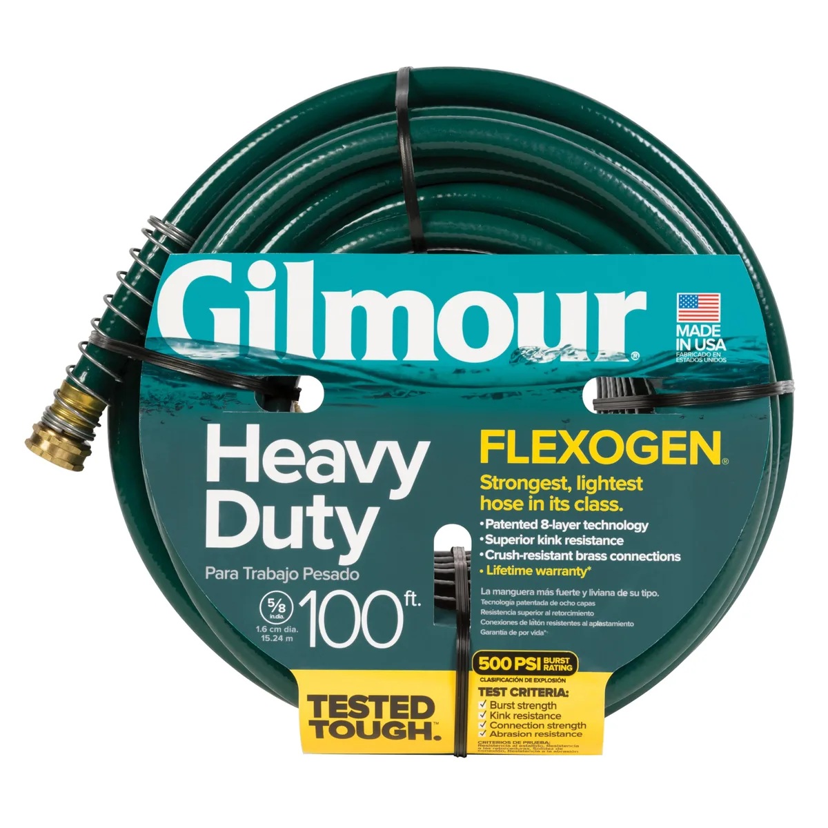 Gilmour Flexogen Heavy Duty Hose 5/8"x100' - Image 2