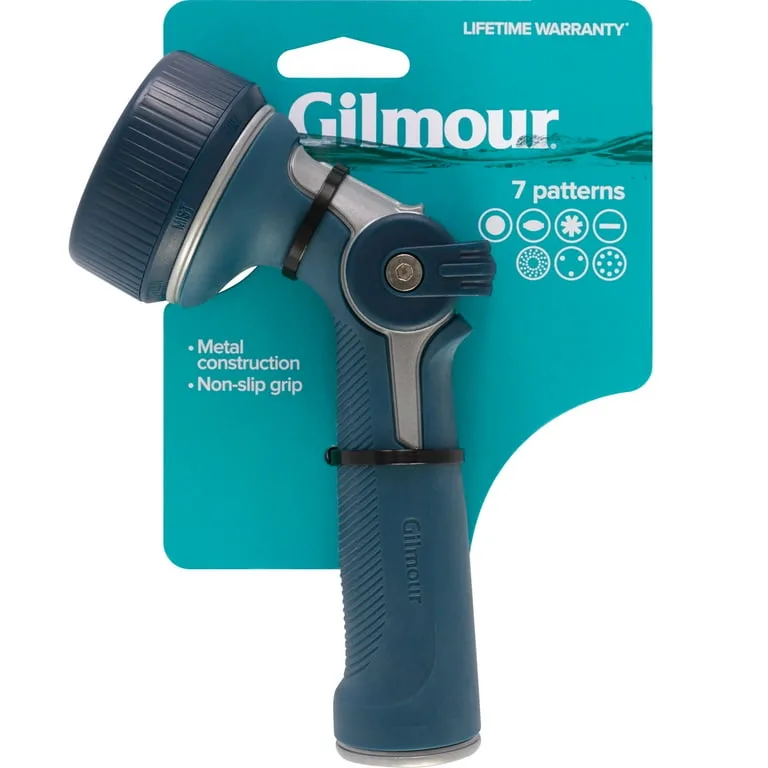 Gilmour Medium Duty Thumb Control Pre-Set Nozzle Onyx - Image 2
