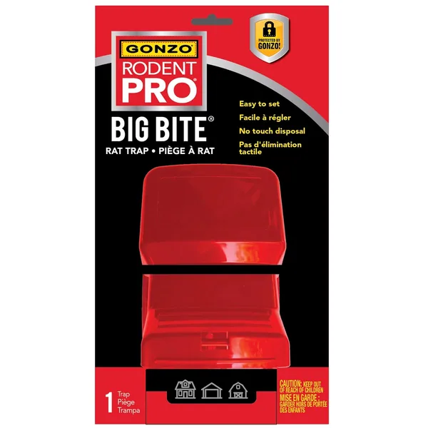 GONZO Rodent Pro Snapper Rat Trap