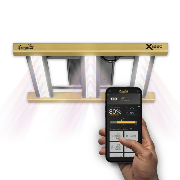 Gorilla Xi220 Full Spectrum LED Grow Light 220W