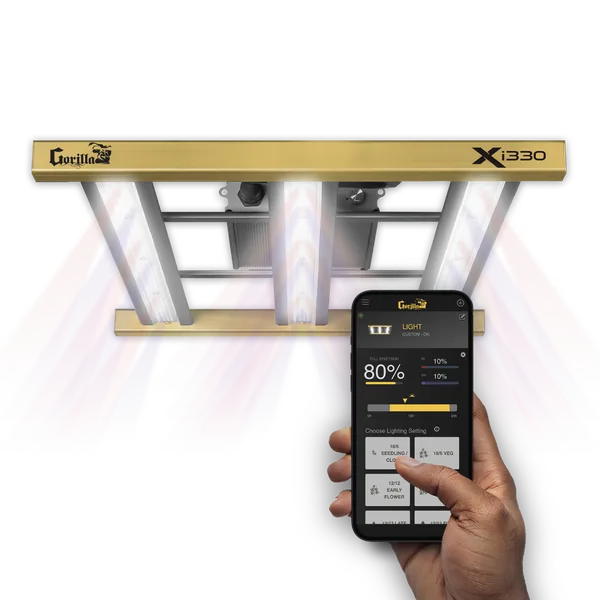 Gorilla Xi330 Full Spectrum LED Grow Light 330W