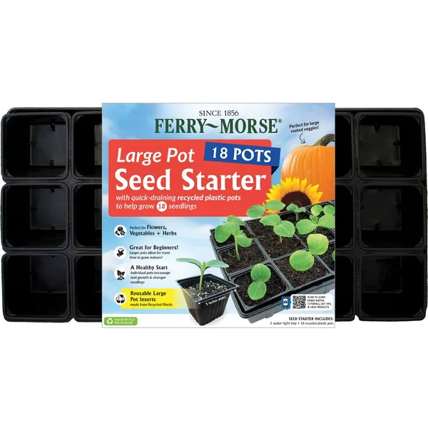 Ferry-Morse Tray w/ 18 XL Insert Cells
