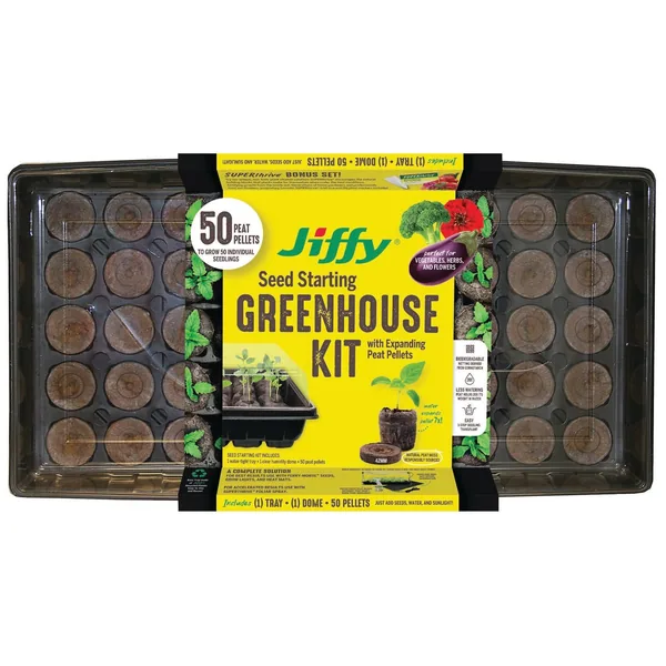 Jiffy 42mm Greenhouse 50 w/ Superthrive Labels
