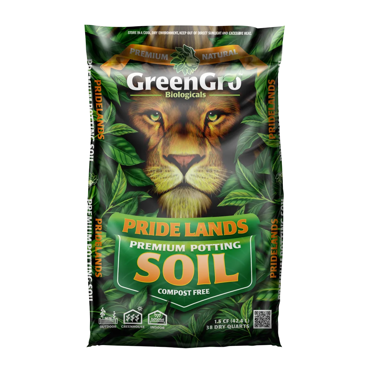 Greengro 1.5cf Pride Lands Premium Bloom Soil - Image 2