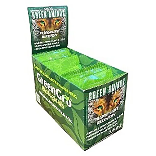 GreenGro 18pc Green Aminos Countertop Display