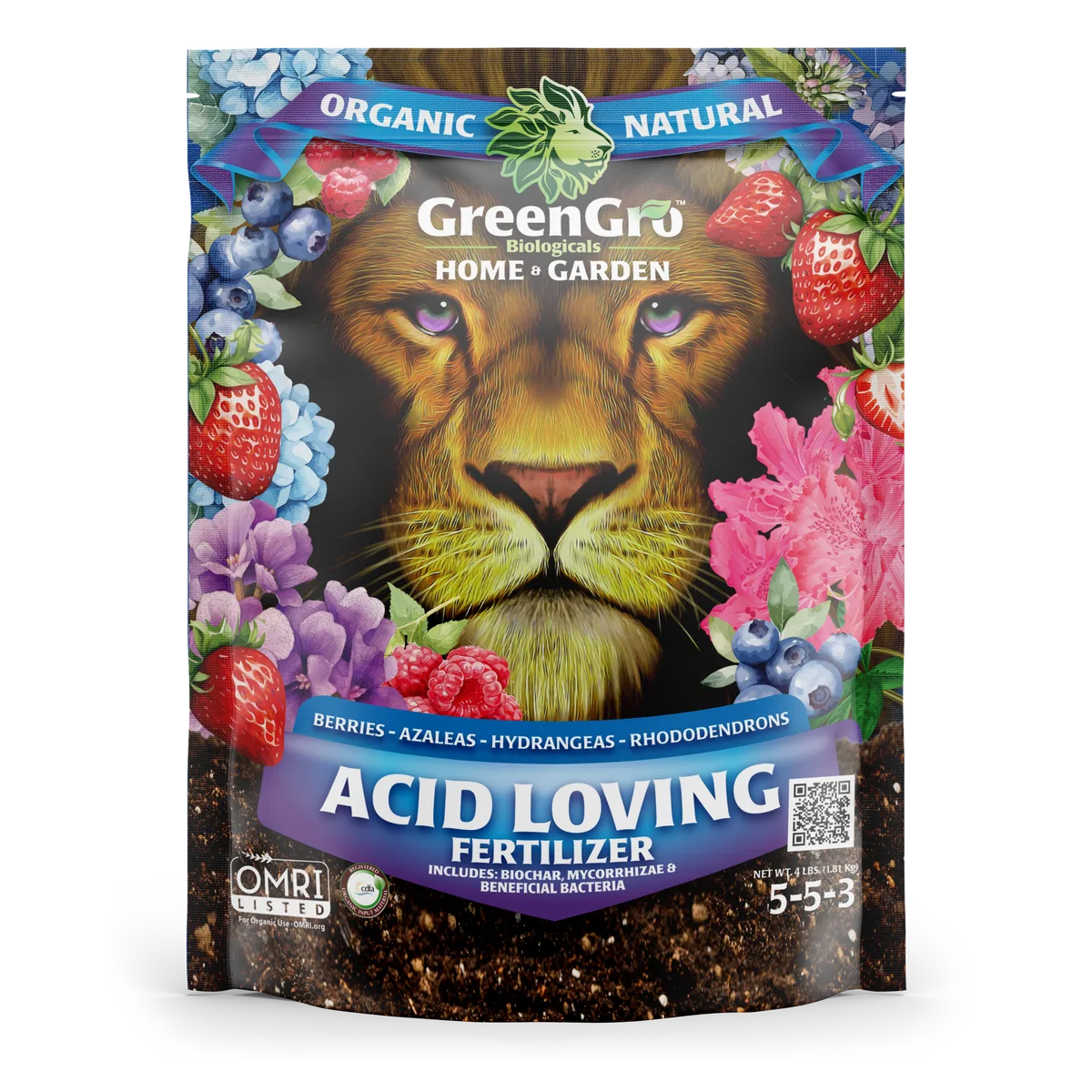 GreenGro 4 lbs Acid Loving Fertilizer - Image 2