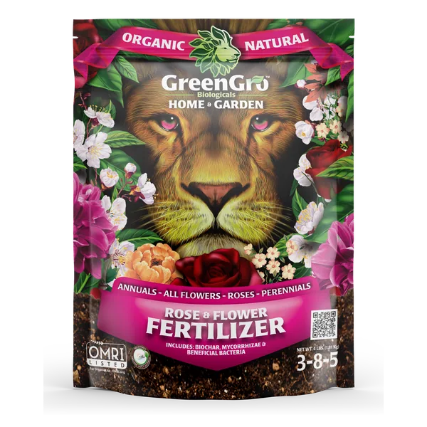 Greengro Home & Garden Rose & Flower Fertilizer