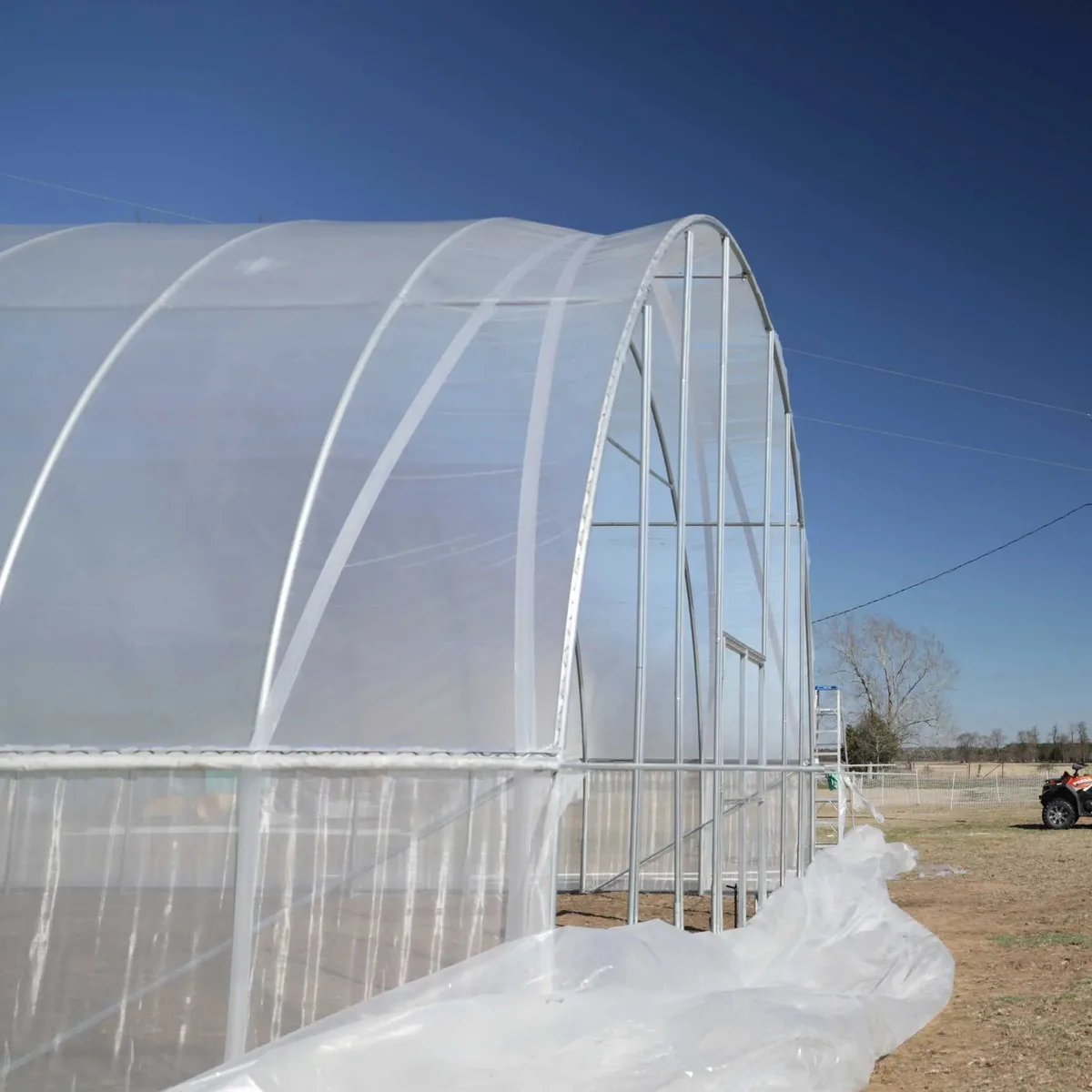 Greenhouse Film Clear 6mil UV 48ft x 100ft - Image 2