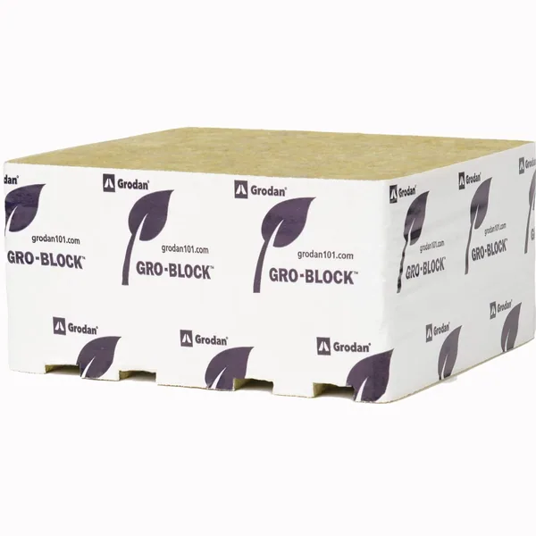 Grodan Gro-Block Improved GR40 Uni-Block — Case of 36
