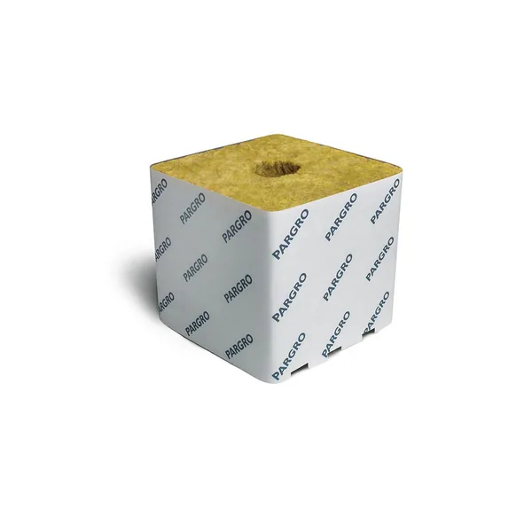 Grodan Gro-Block Jumbo (6x6x4) w/Hole — Pallet of 704