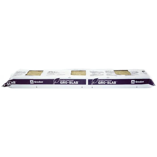 Grodan Improved Gro-Slab (36x6x3 w/ 3-10x10 pre-cut holes) - Bag — Case of 12