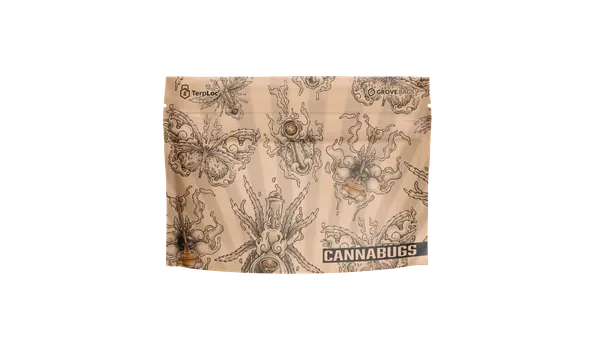 Cannabugs Terploc 1/4 Ounce Pouch - Child Resistant - Single - Image 2
