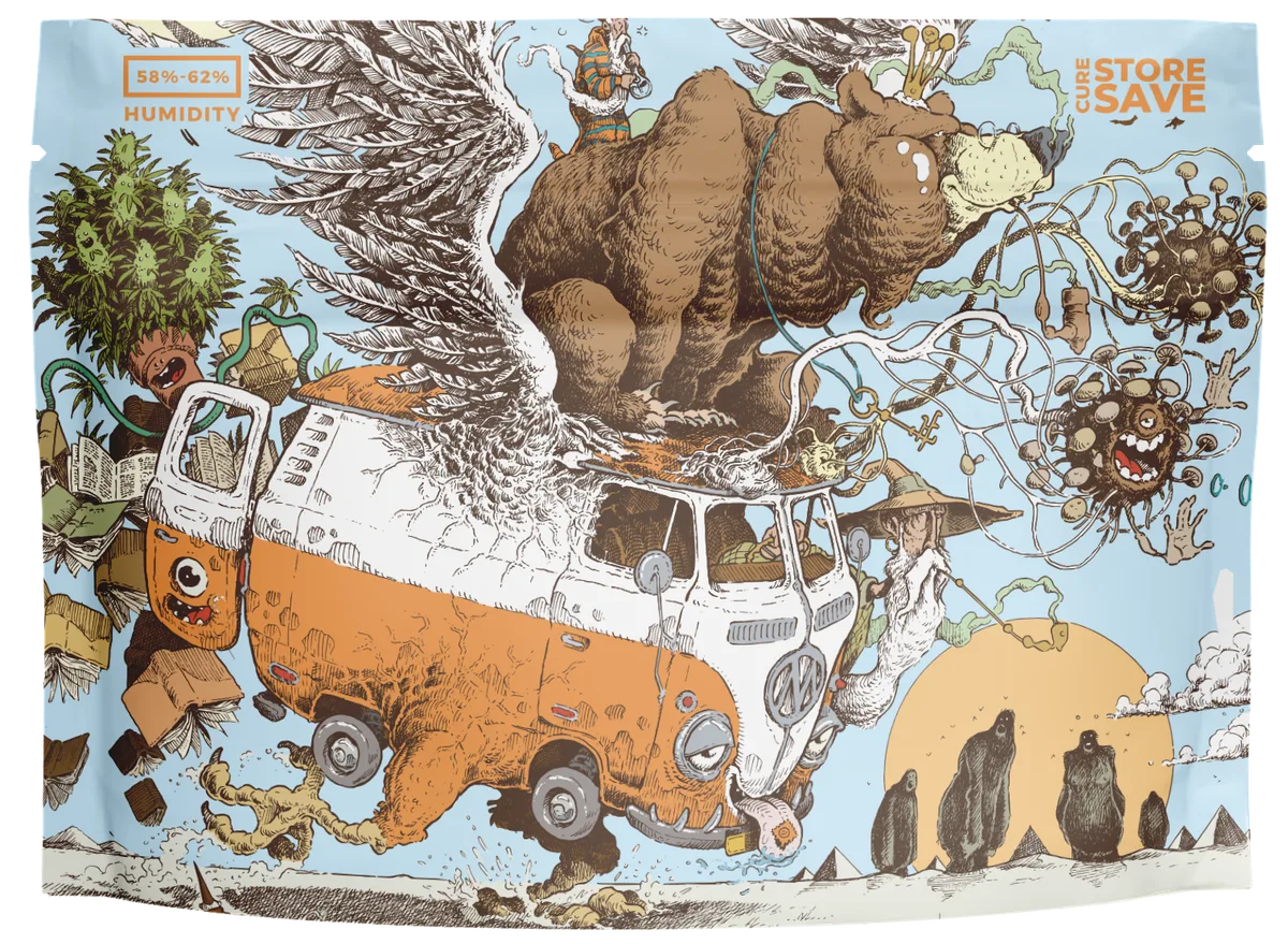 Mossy Giant Custom TerpLoc® Bag - The Bear - Image 2