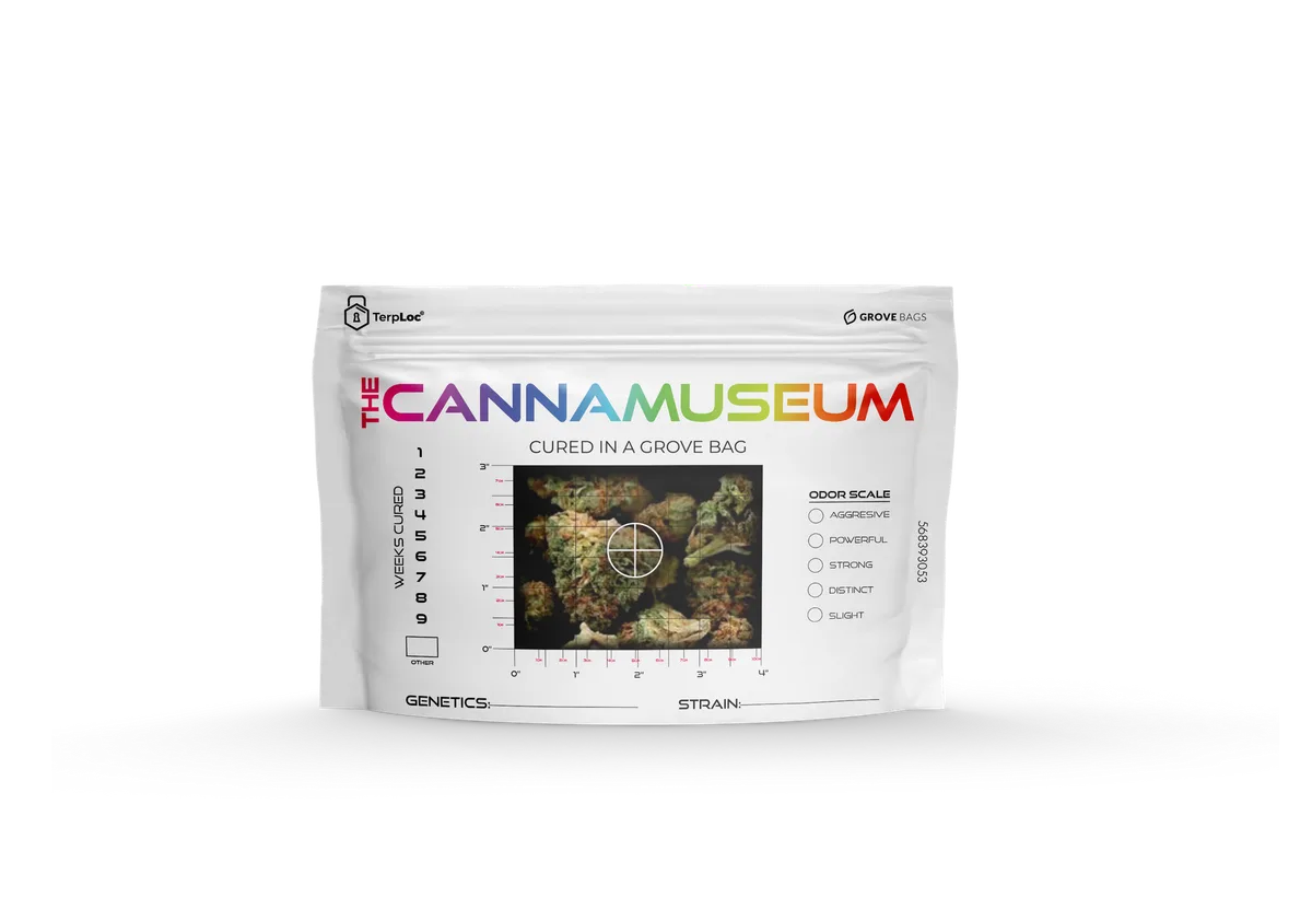 TerpLoc 1 Ounce Cannamuseum - Child Resistant Pouch - Single - Image 2