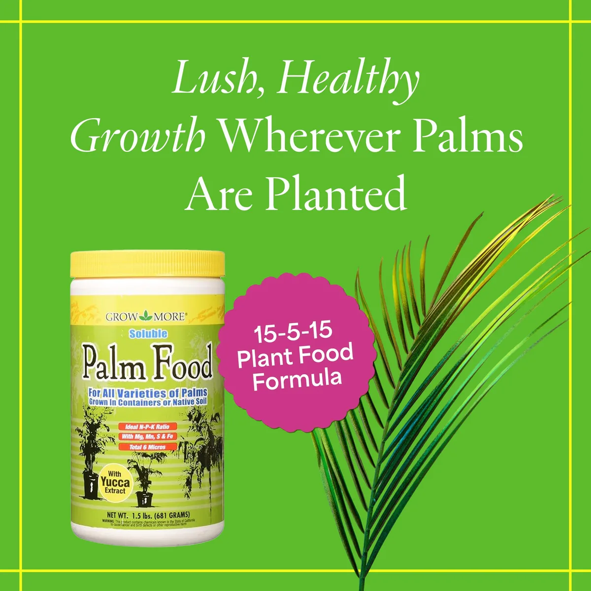 Grow More 15-5-15 Palm Food - Image 2
