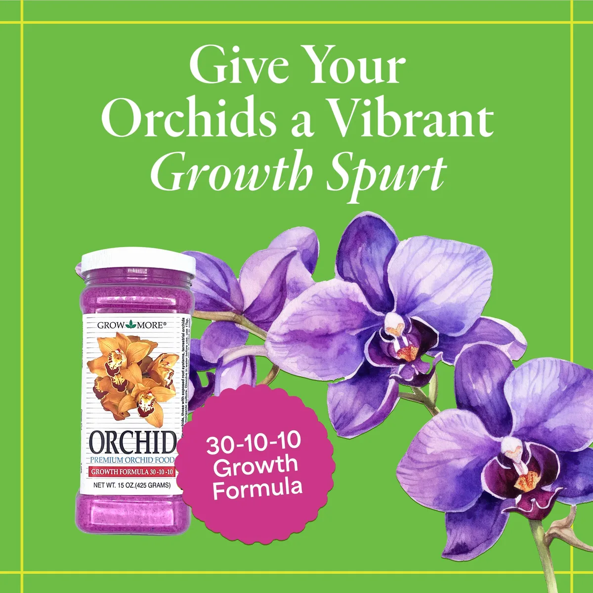 Grow More 15oz Orchid Growth 30-10-10 - Image 2