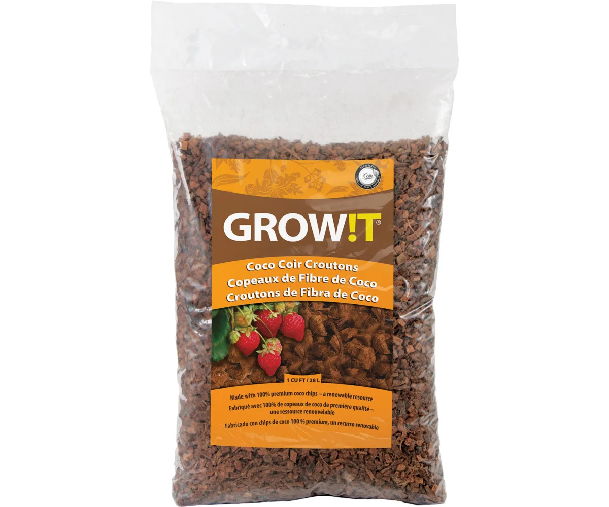 GROW!T Coco Coir Croutons, 28 L bag - Image 2