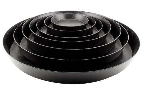 Grow1 10" Premium Black Injection Pot Saucers - Image 2