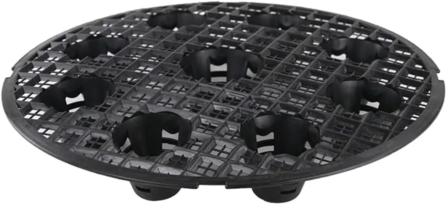 Grow1 18" Premium Black Injection Pot Saucers - Image 2