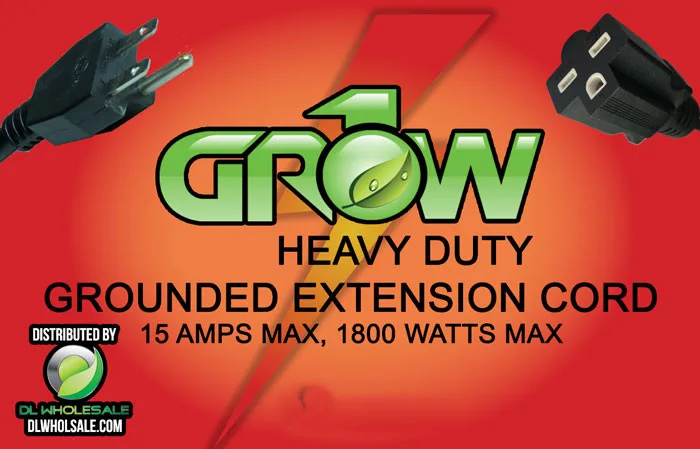 Grow1 240V Extension Cord 16 Gauge 10' - Image 2