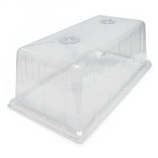GROW1 8” Humidity Propagation Dome w/ Vents (10" x 20" x 8.25")
