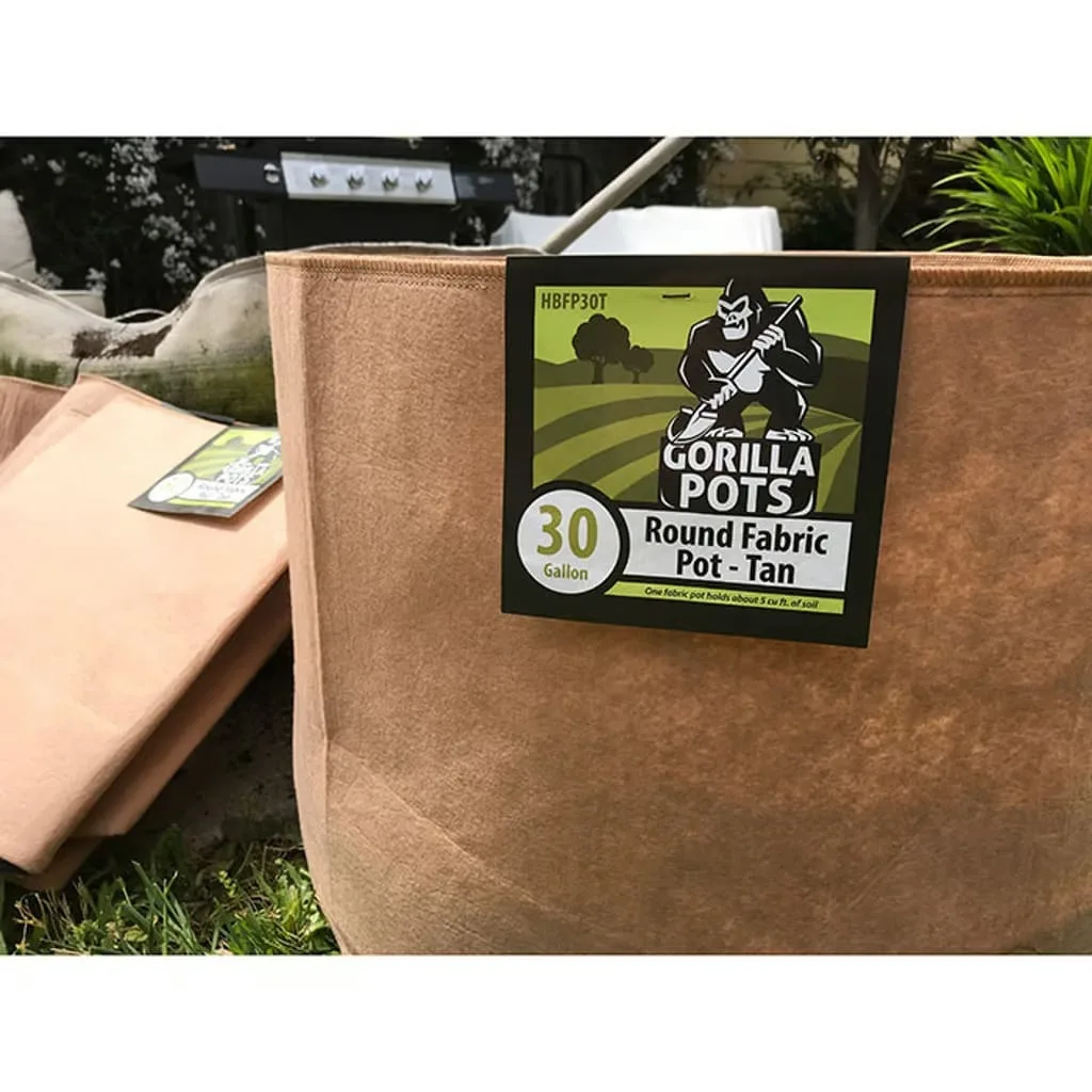 Grow1 Fabric Pot Tan - Image 2