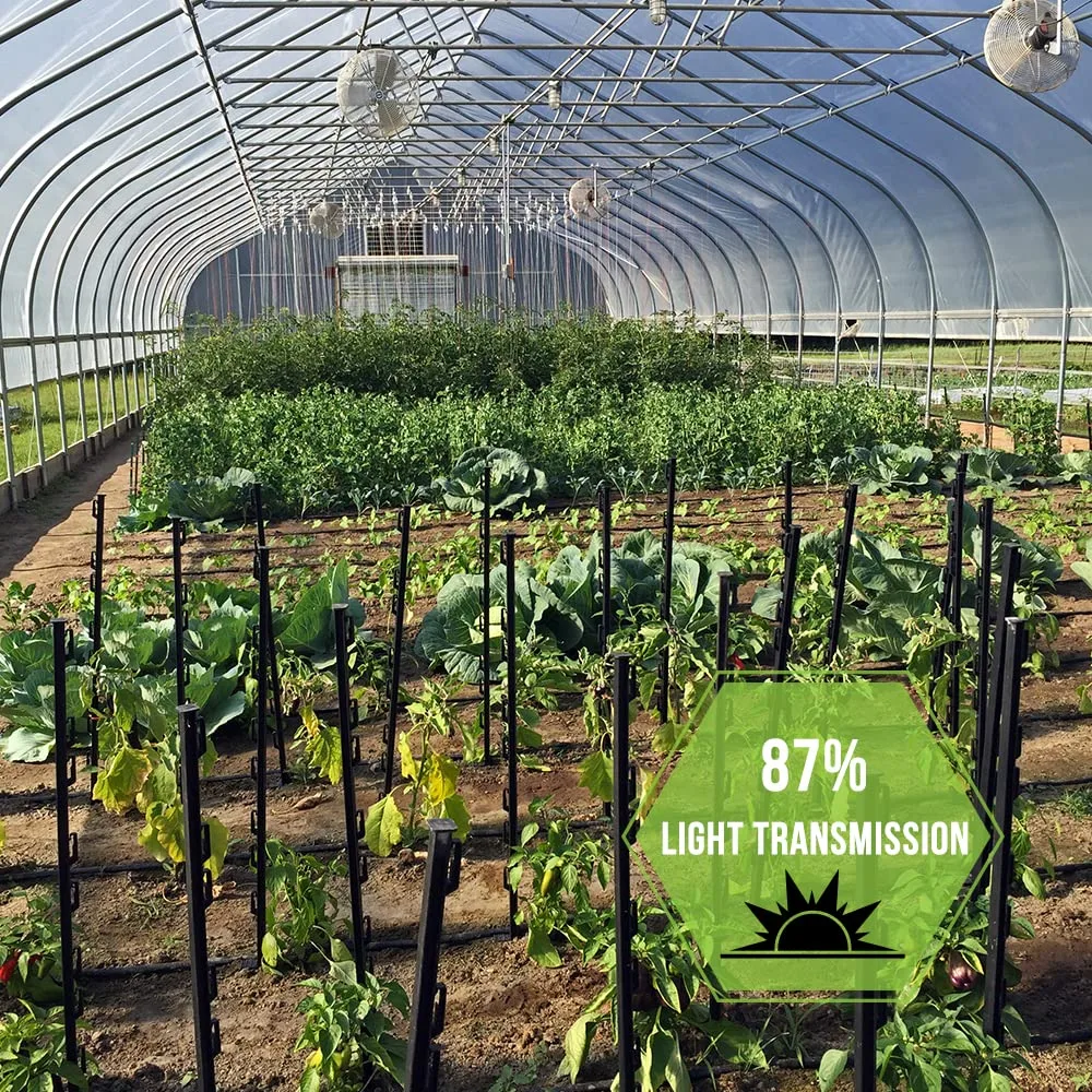 GROW1 Greenhouse Film 6mil 50ft x 100ft - Image 2