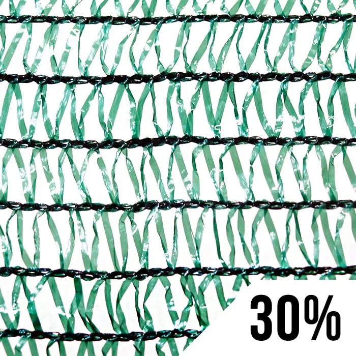 GROW1 Greenhouse Shade Cloth Dark Green 30% Light Dep 32ft x 100ft - Image 2