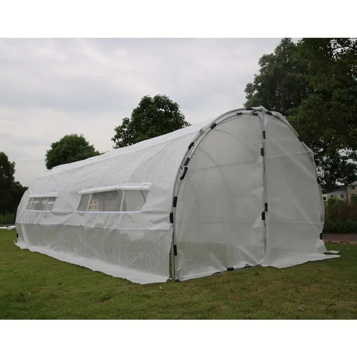 GROW1 Heavy-Duty Greenhouse Hoop House (20ft x 10ft x 6.5ft) - Image 2