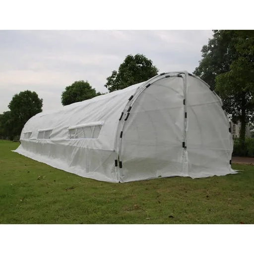 GROW1 Heavy-Duty Greenhouse Hoop House (32ft x 10ft x 6.5ft) - Image 2