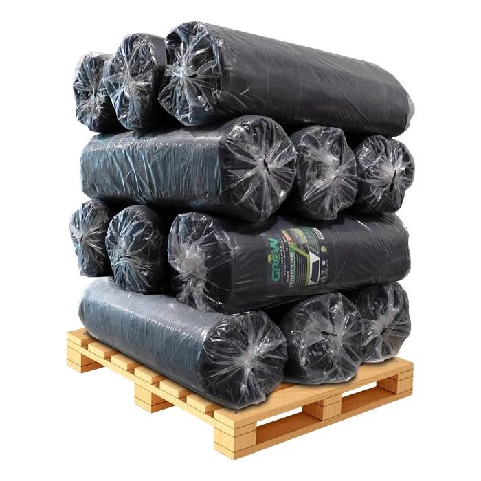 GROW1 Landscape Ground Cover Weed Mat Barrier Black 6ft x 300ft - Image 2