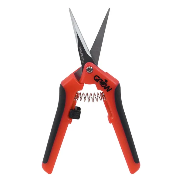 Grow1 Orange Trimming Shears, Curved Blade Scissors INCORRECT PACKAGING - SOLD "