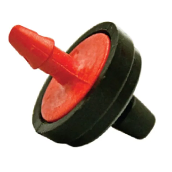 GROW1 Pressure Compensating Dripper 0.5GPH Black/Red (25pcs/Pack)