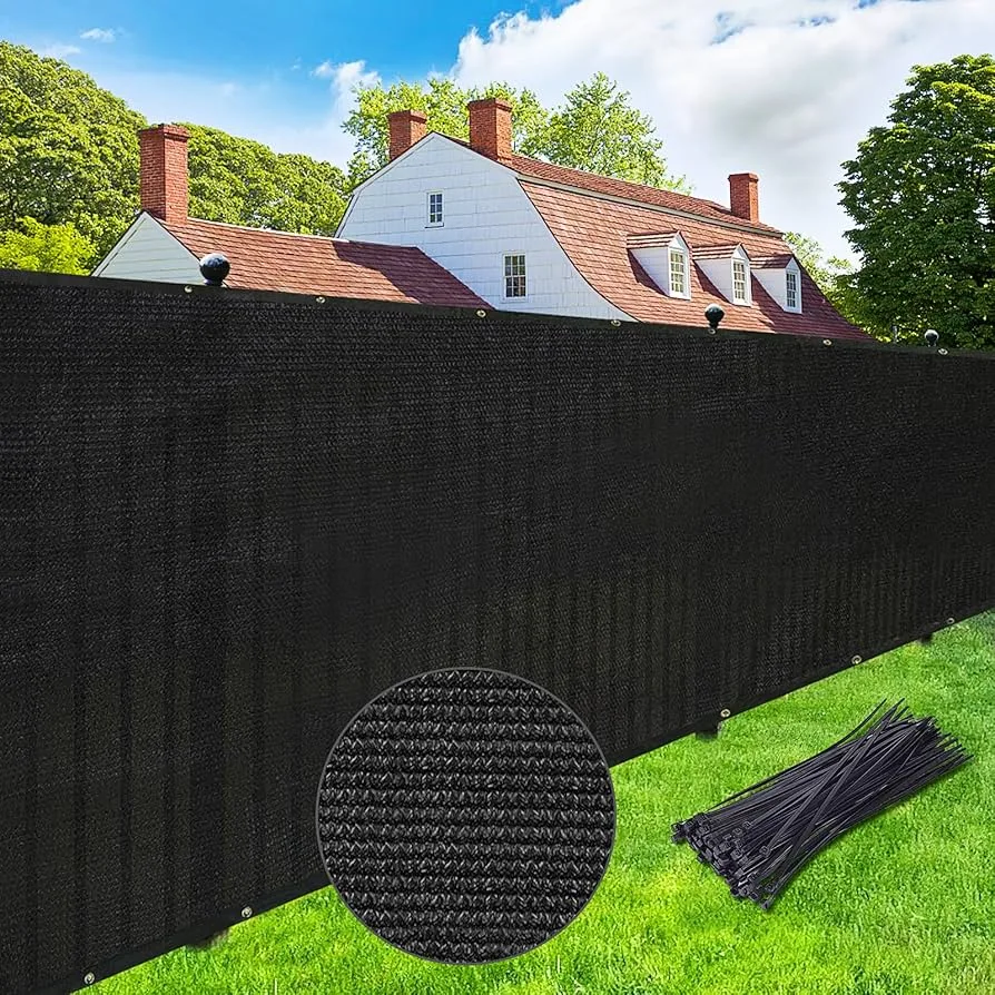 GROW1 Privacy Fence Heavy Duty w/ Brass Grommets 180GSM 8ft x 50ft - Image 2