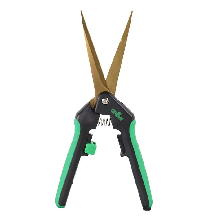 Grow1 Titanium Trimming Shears, Curved Blade scissors - Image 2