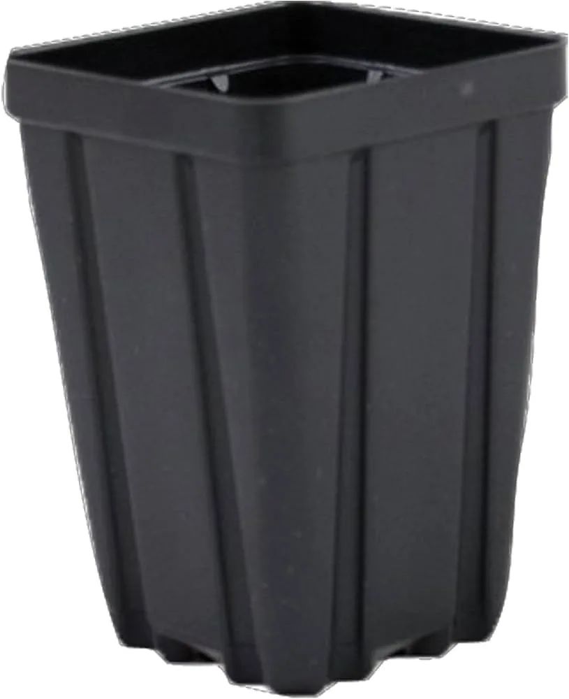 Grower Select 04.50 Square Ps Vacuum Formed Pot Black - Image 2
