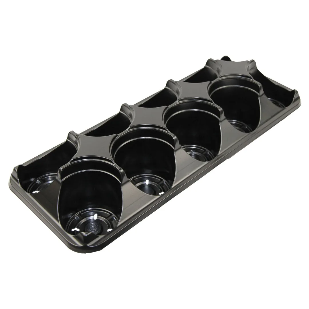 Grower Select 04.50 Square Transport Tray 15 PS Black - Image 2